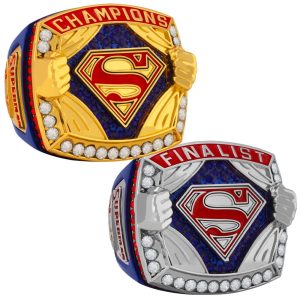 Superman Chest Emblem Champion & Finalist Ring