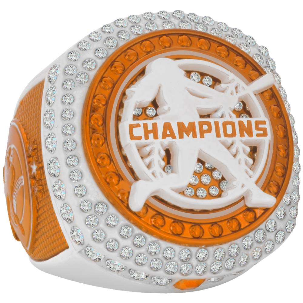 Softball Legacy Championship Rings- Orange & White
