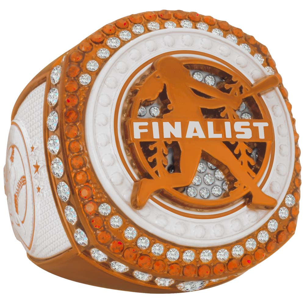 Softball Legacy Championship Rings- Orange & White