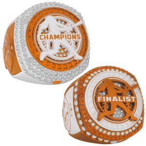 Softball Legacy Championship Rings- Orange & White
