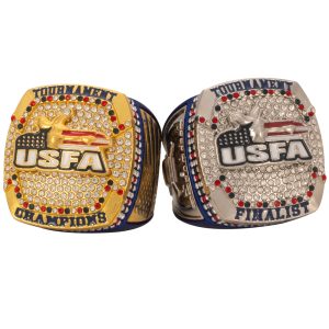 USFA Victory Championship Rings- RWB