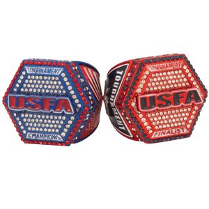 USFA Hexagon Championship Rings- RWB