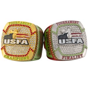 USFA Victory Championship Rings- Watermelon
