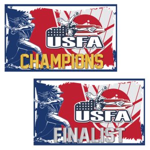 USFA 3'x5' RWB Champion & Finalist Banners
